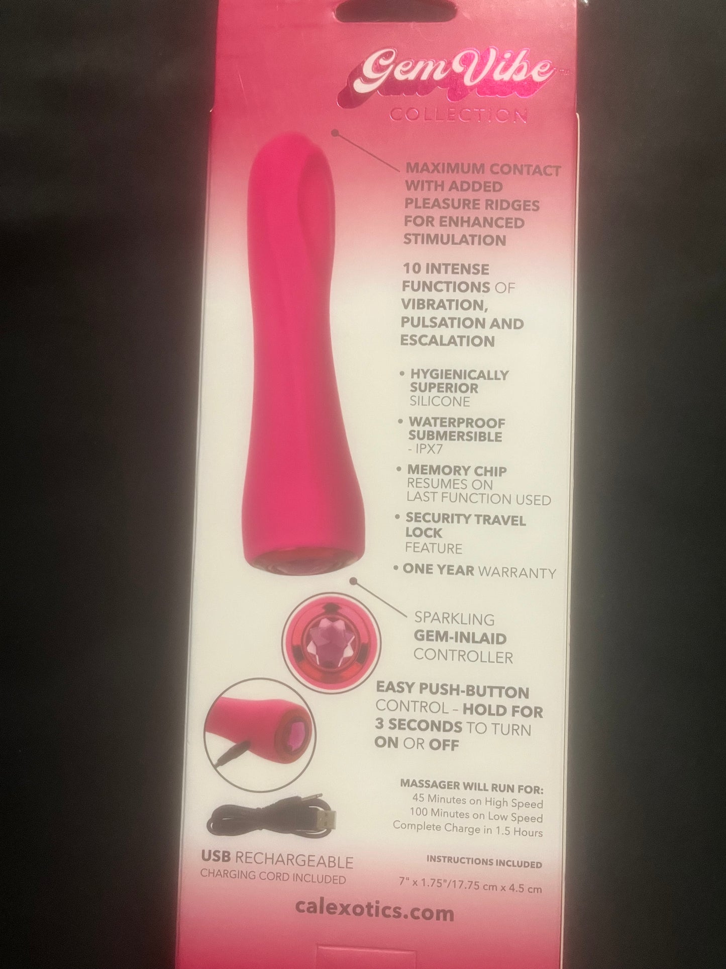 CalExotics Gem Vibe Collection Bliss Vibe
