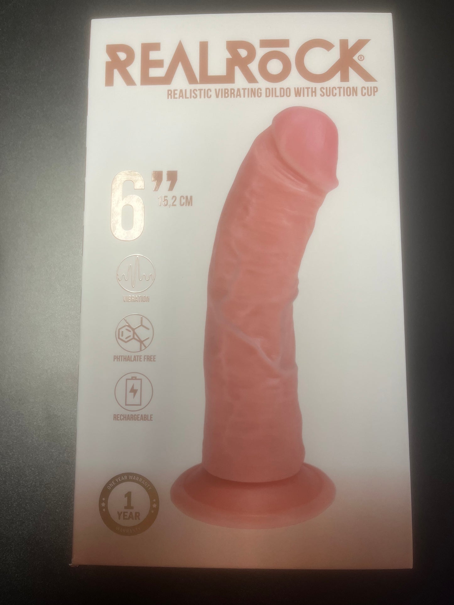 Shots Toys RealRock Vibrating Dildo