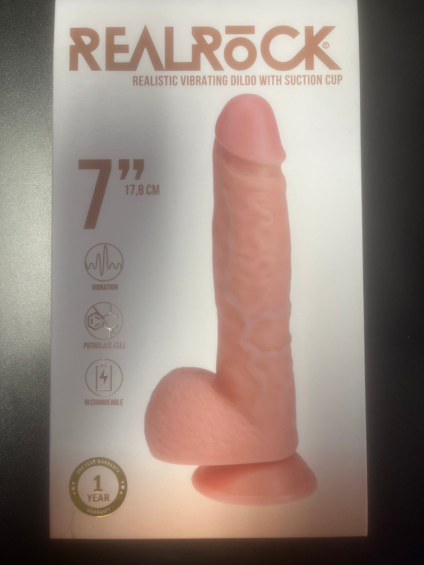 Shots Toys RealRock Vibrating Dildo