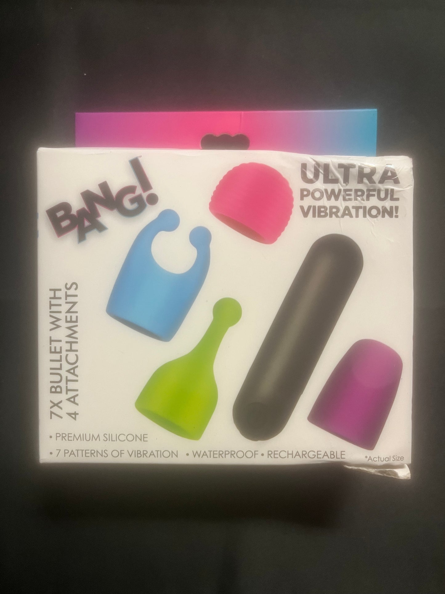 Bang! Rechargeable Bullet and Attachment Set