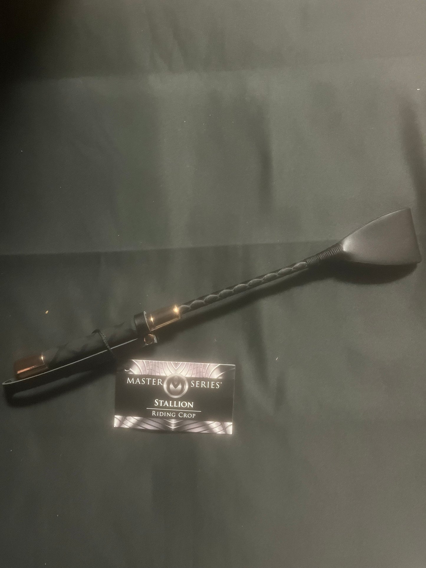 Master Series 12 Inch Stallion Riding Crop