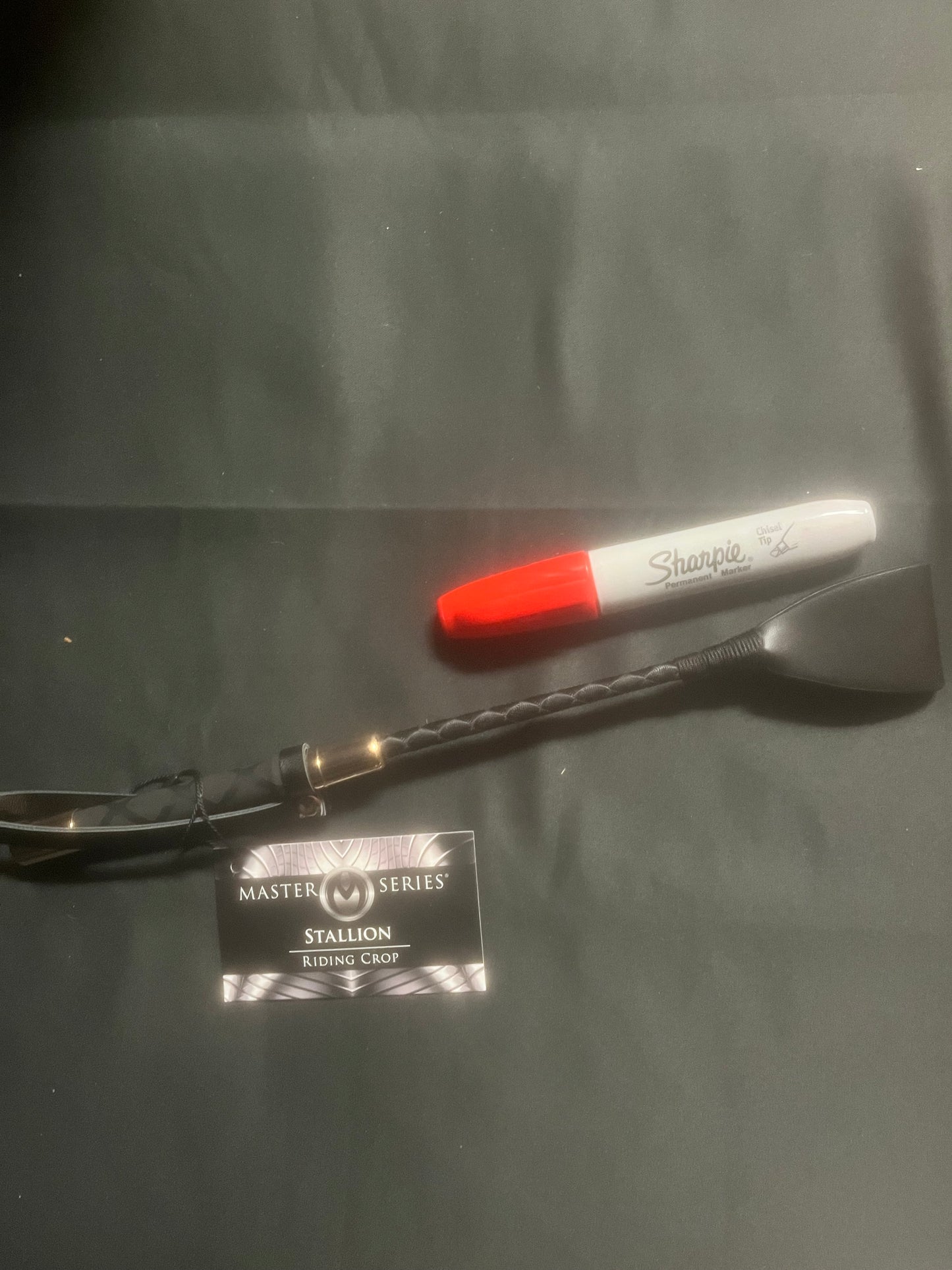 Master Series 12 Inch Stallion Riding Crop