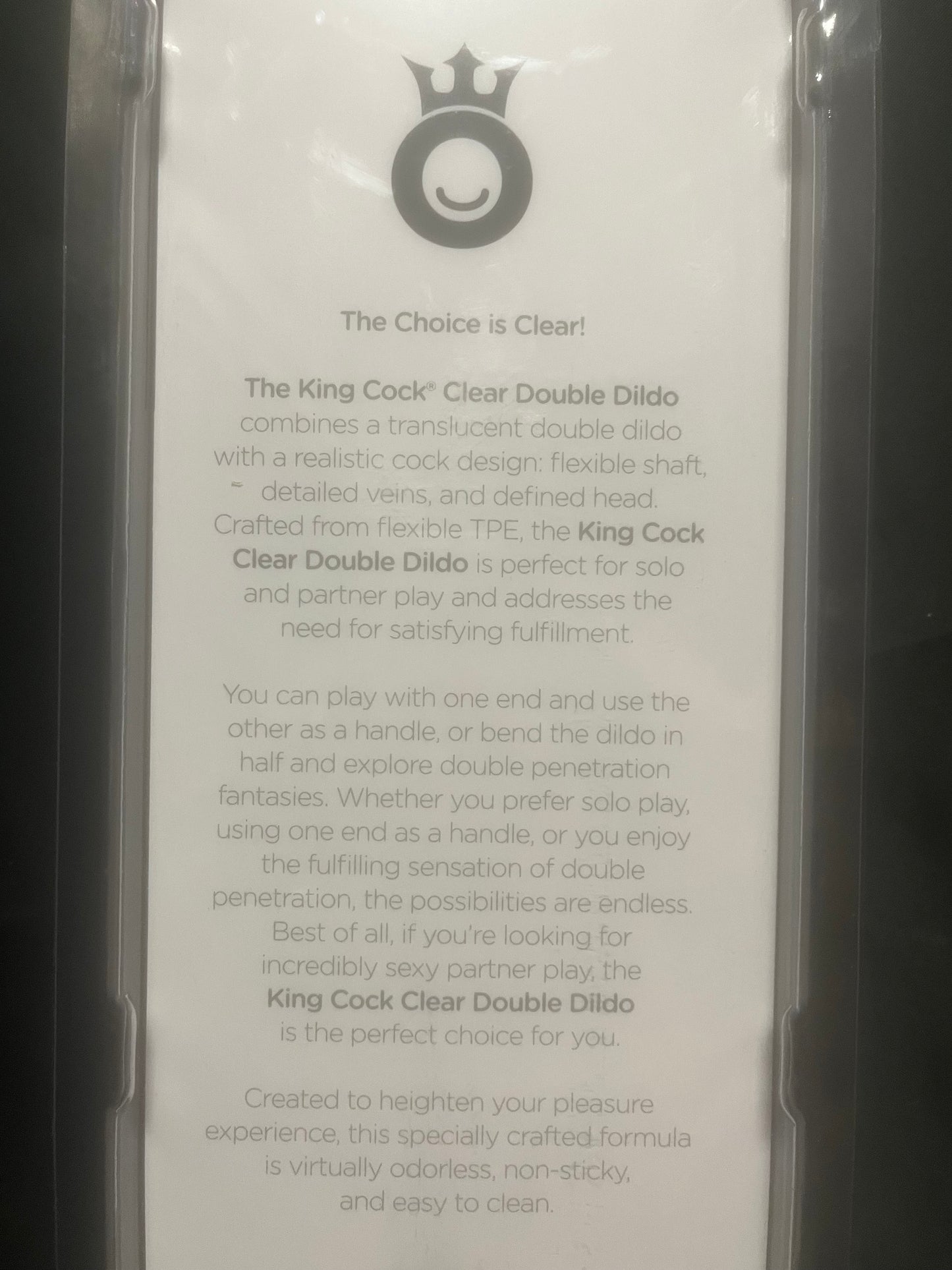 PipeDream King Cock 18 Inch Double Dildo