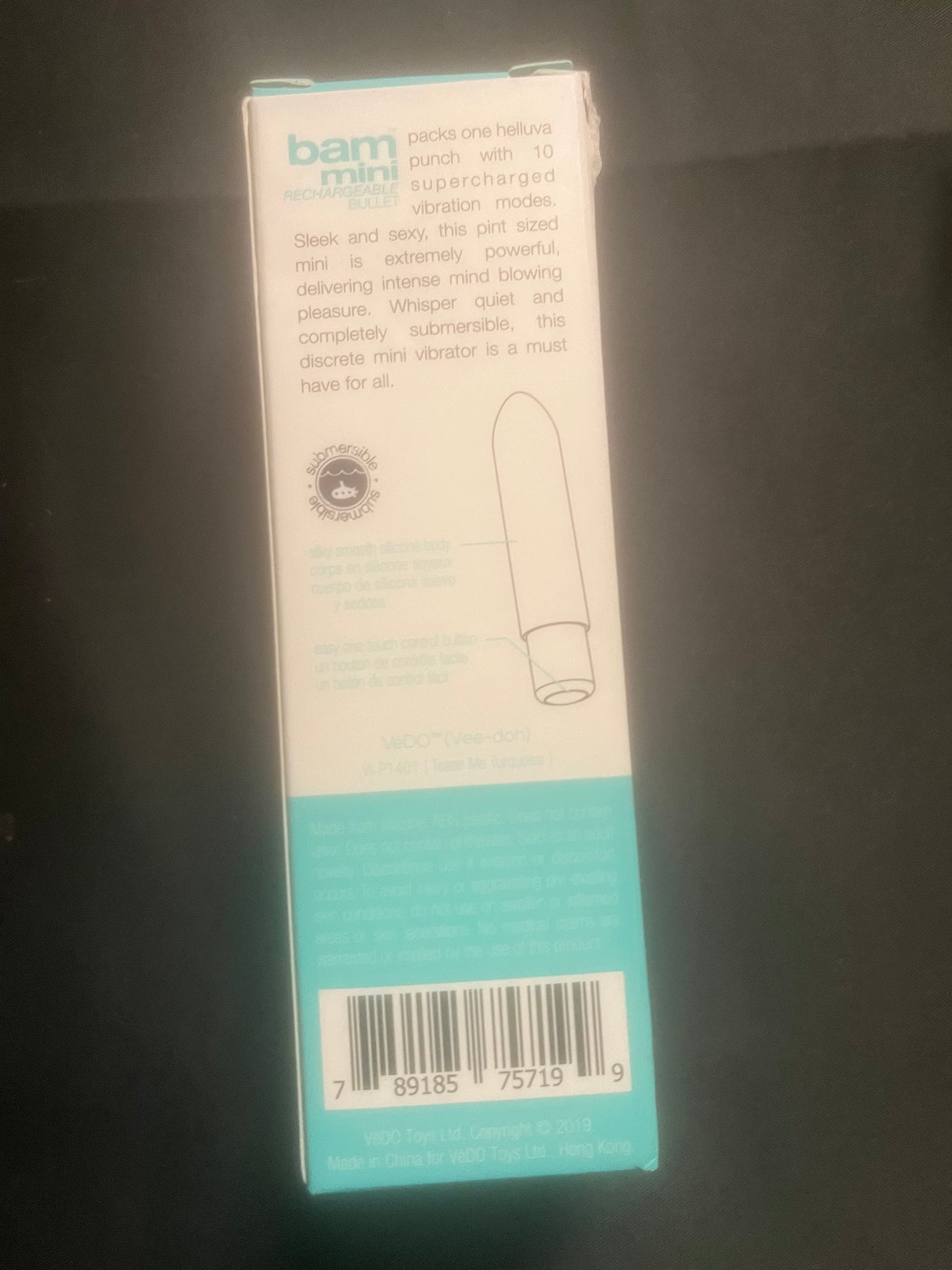 Vedo Bam Mini Rechargeable Bullet