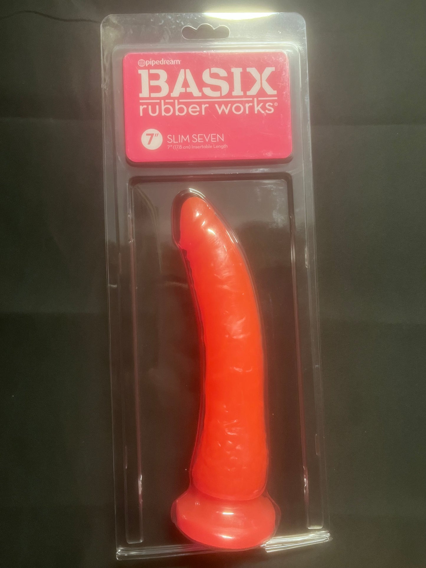 pipedream Basix Slim 7 Inch Dildo