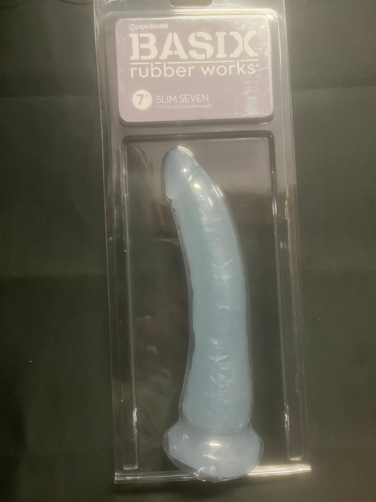 pipedream Basix Slim 7 Inch Dildo