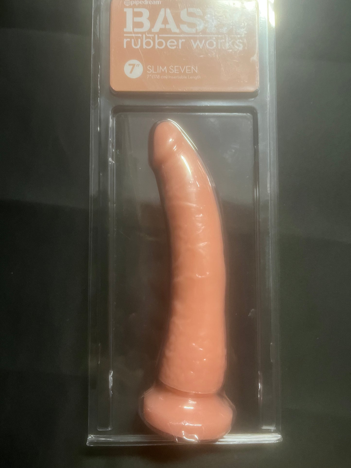 pipedream Basix Slim 7 Inch Dildo