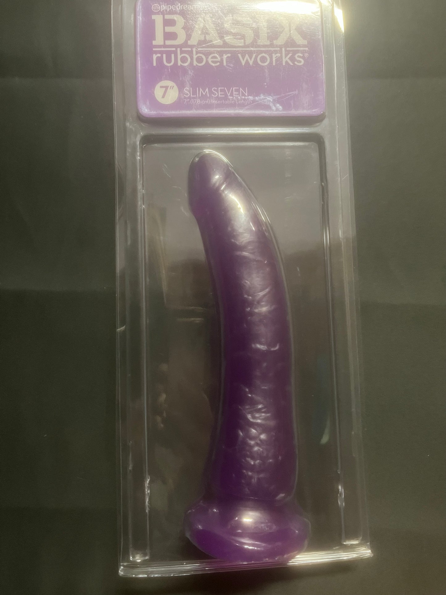 pipedream Basix Slim 7 Inch Dildo