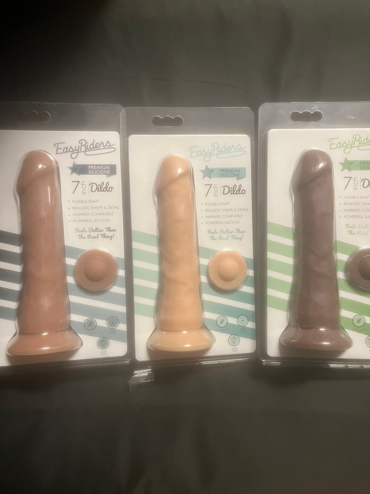 XR-Brands EasyRiders 7 Inch Silicone Dildo