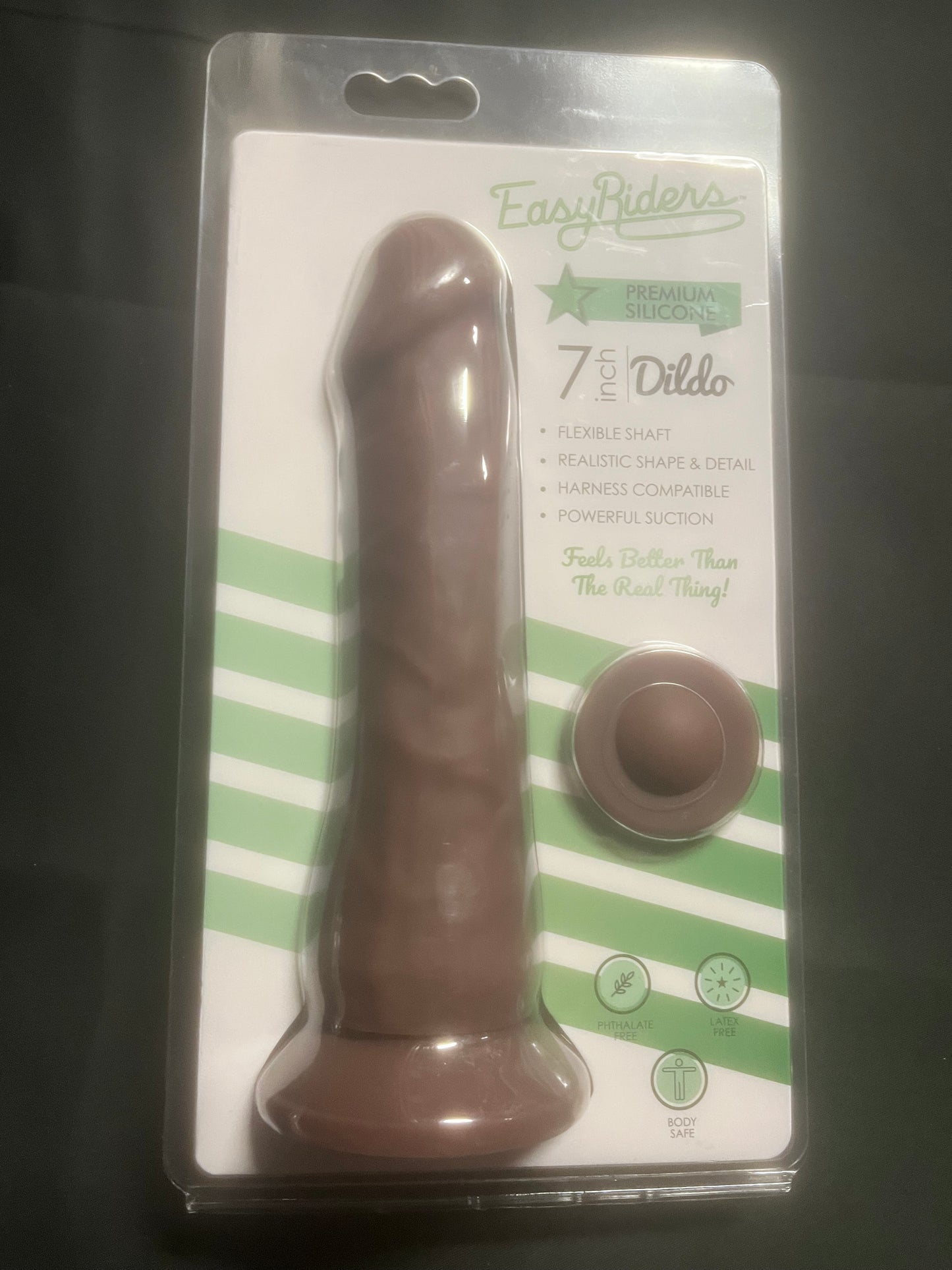XR-Brands EasyRiders 7 Inch Silicone Dildo