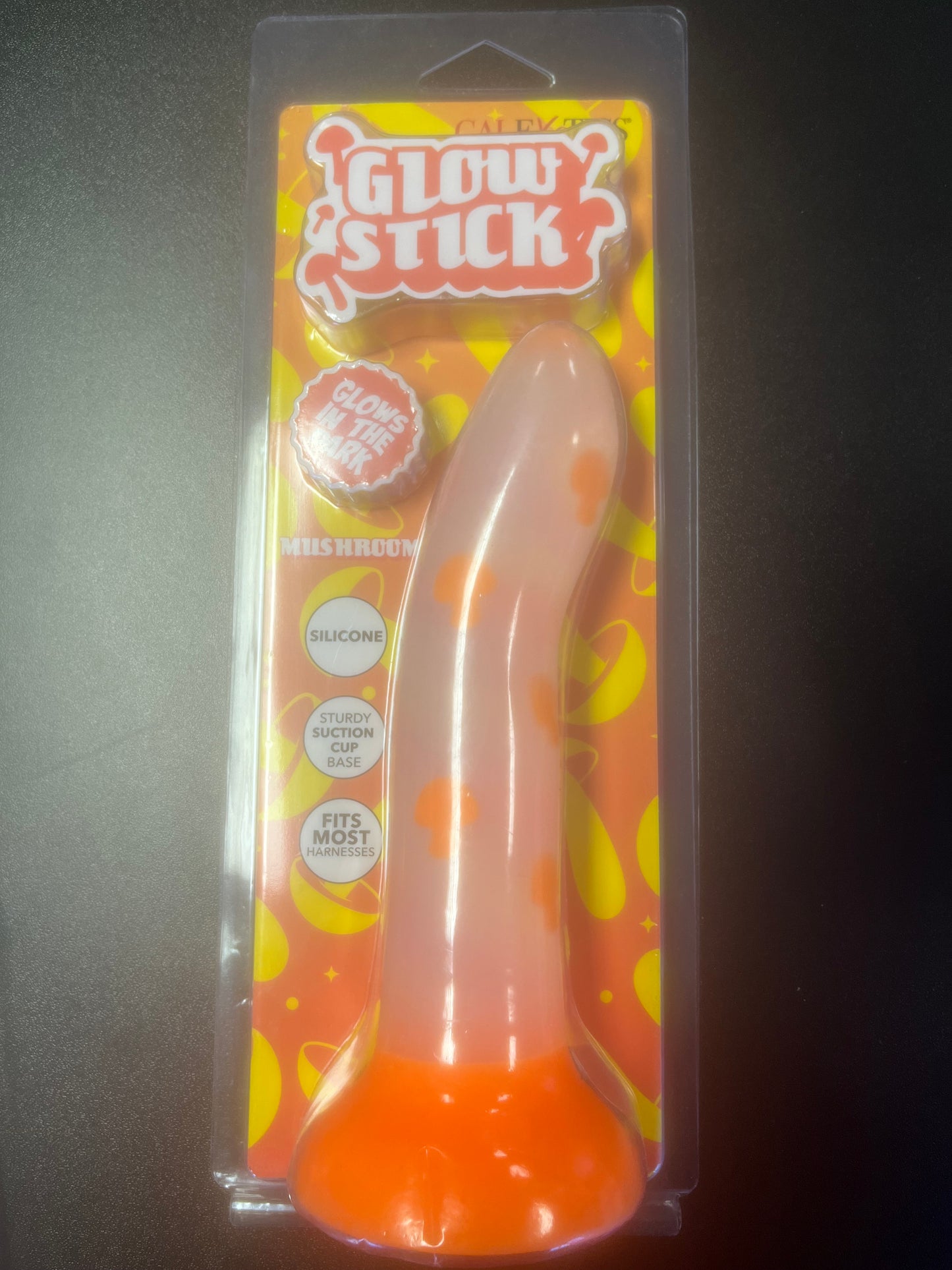 Calexotics Glow Stick Mushroom Glow in the Dark Dildo