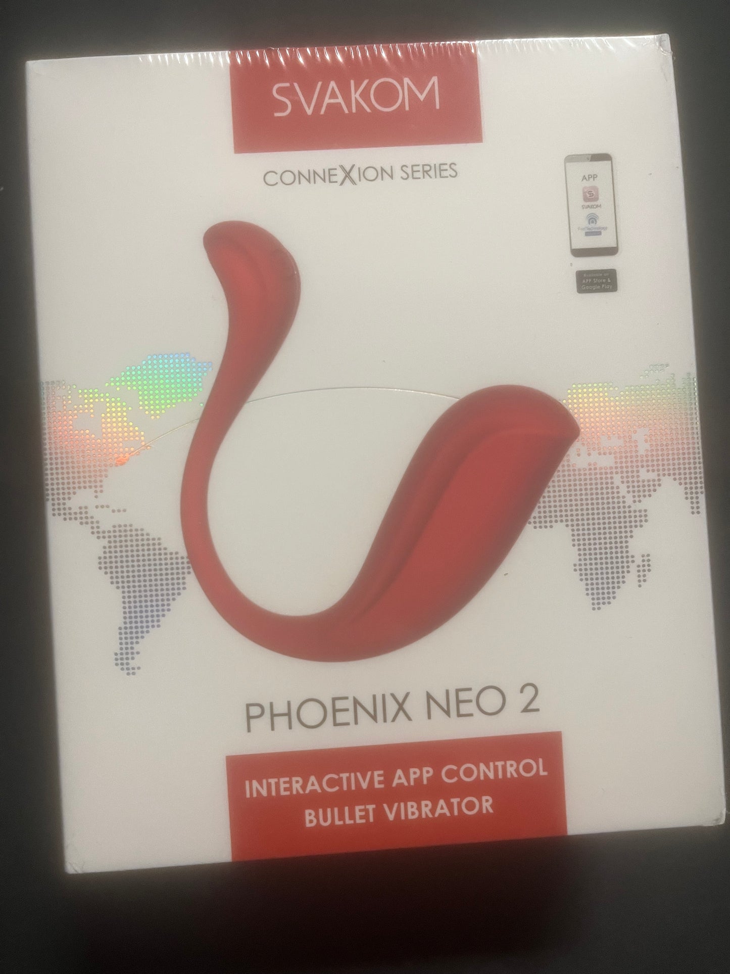 Svakom Phoenix Neo 2 App Controlled Vibe in Red