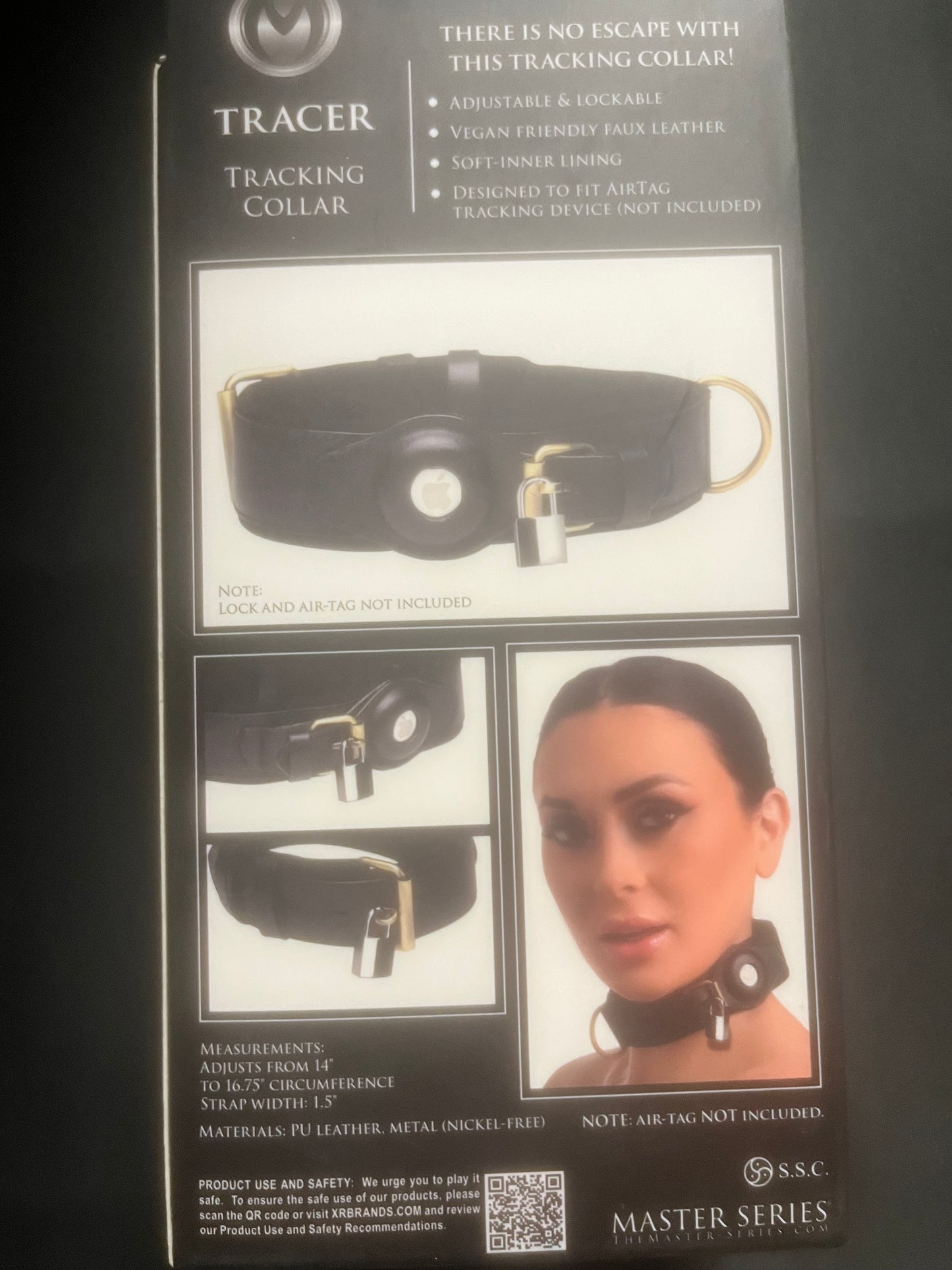 XR Brands Master Series Tracer Tracking Collar