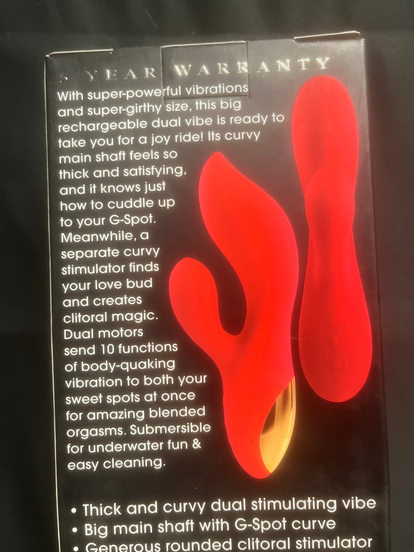 Evolved Novelties Eve's Big & Curvy G Rabbit Vibe