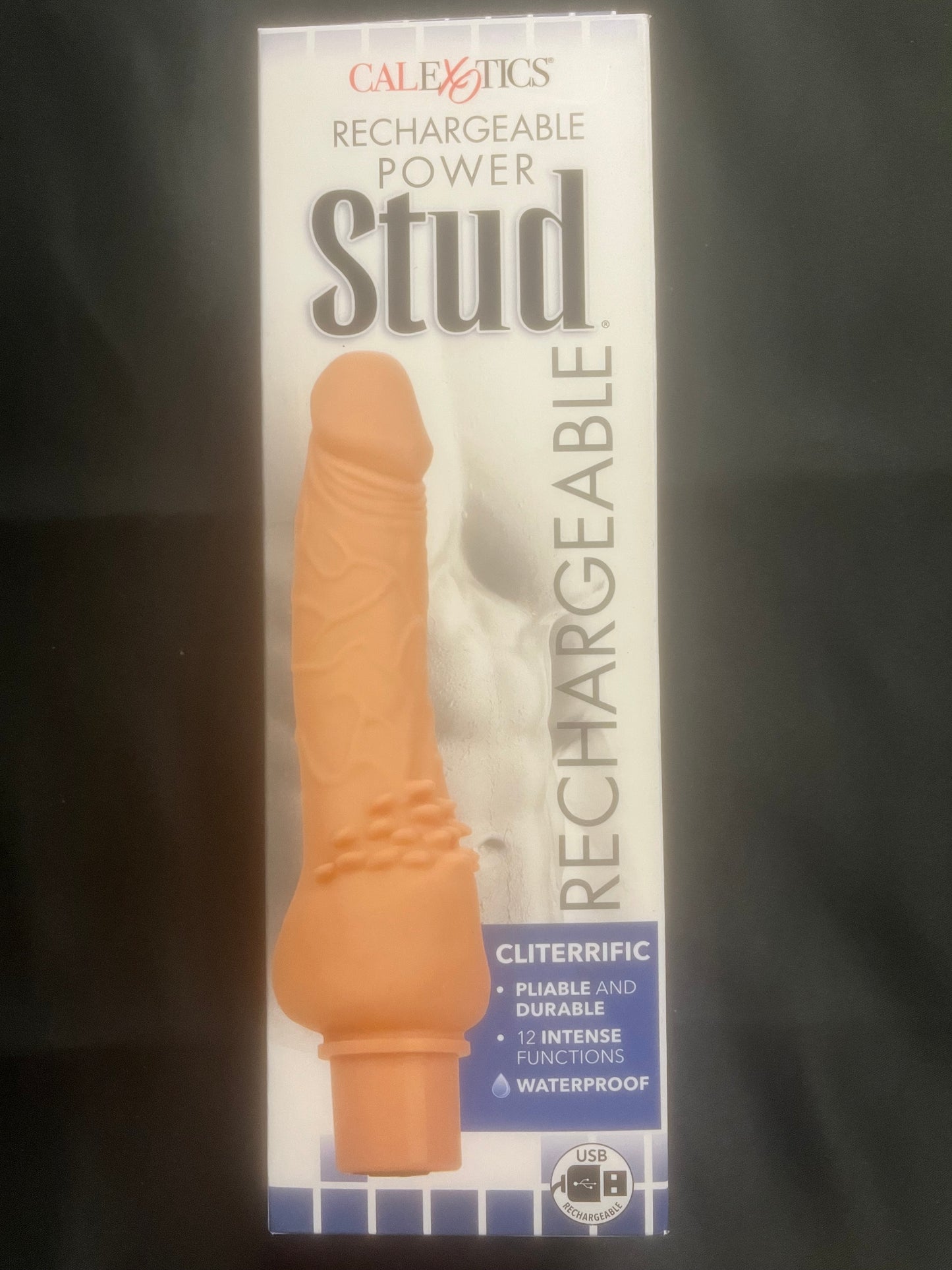 Power Stud Rechargeable Cliterrific Vibe