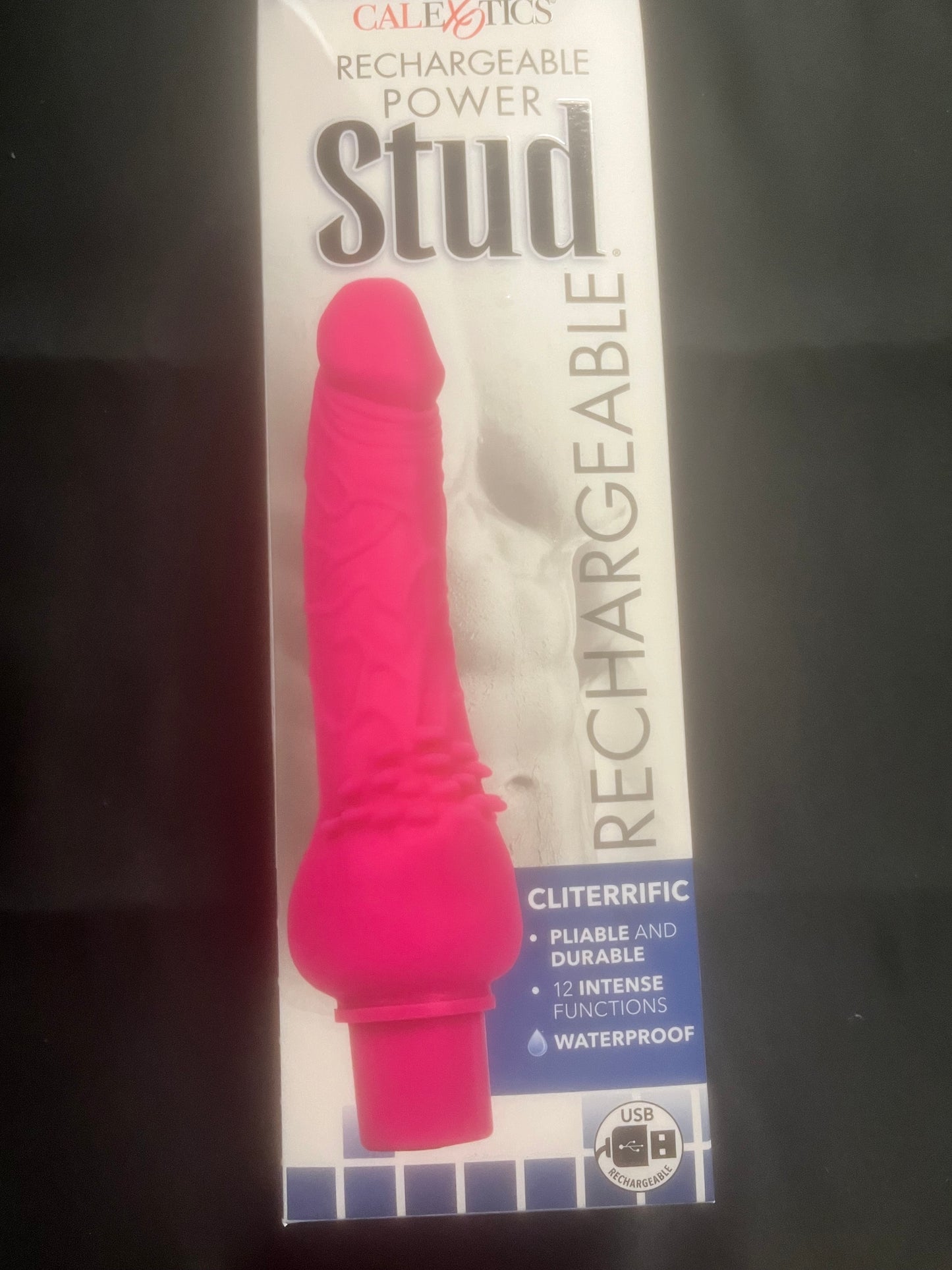 Power Stud Rechargeable Cliterrific Vibe