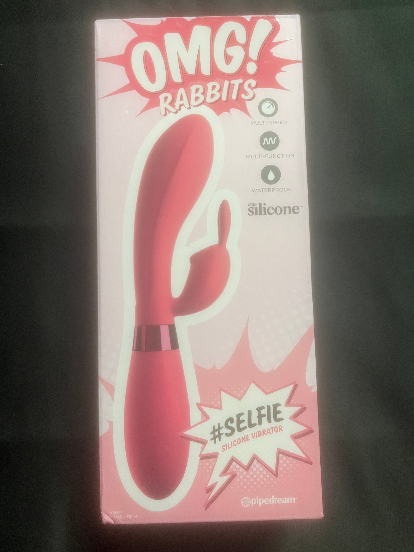 PipeDream OMG! #SELFIE Silicone Rabbit Vibe