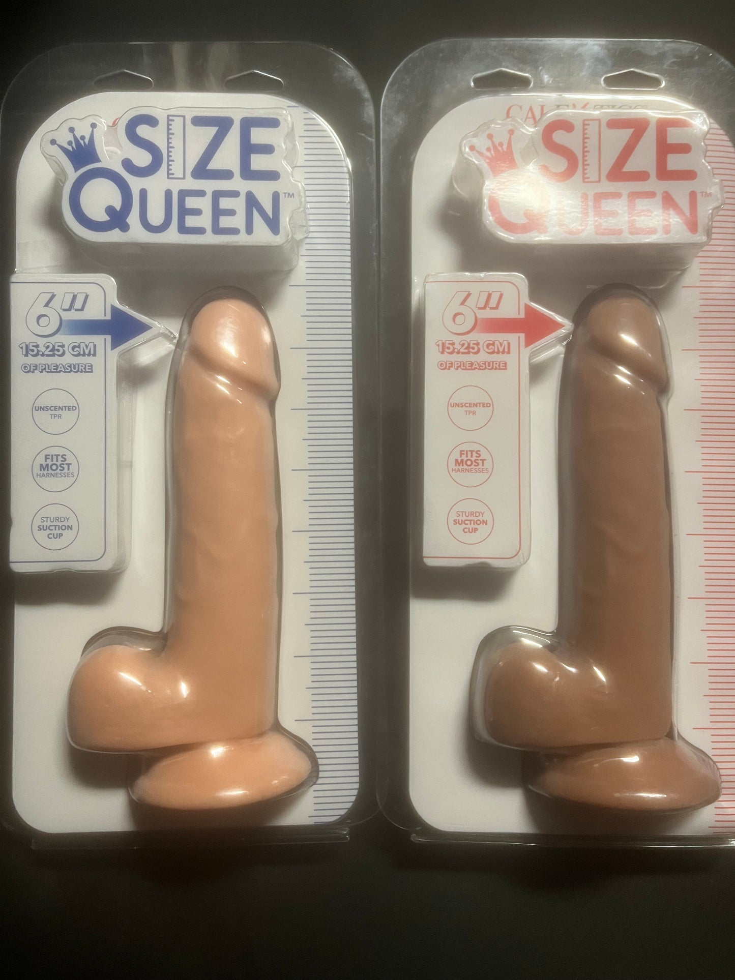 Size Queen 6 Inch Jelly Dildo