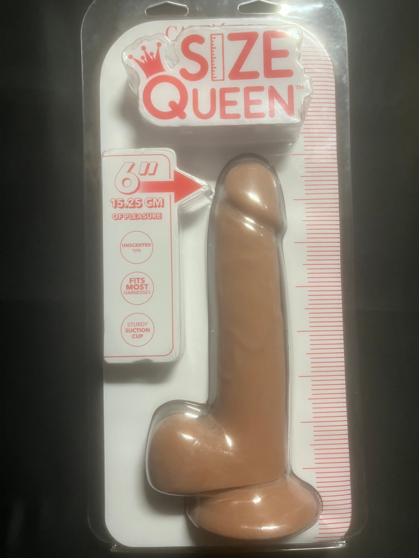 Size Queen 6 Inch Jelly Dildo