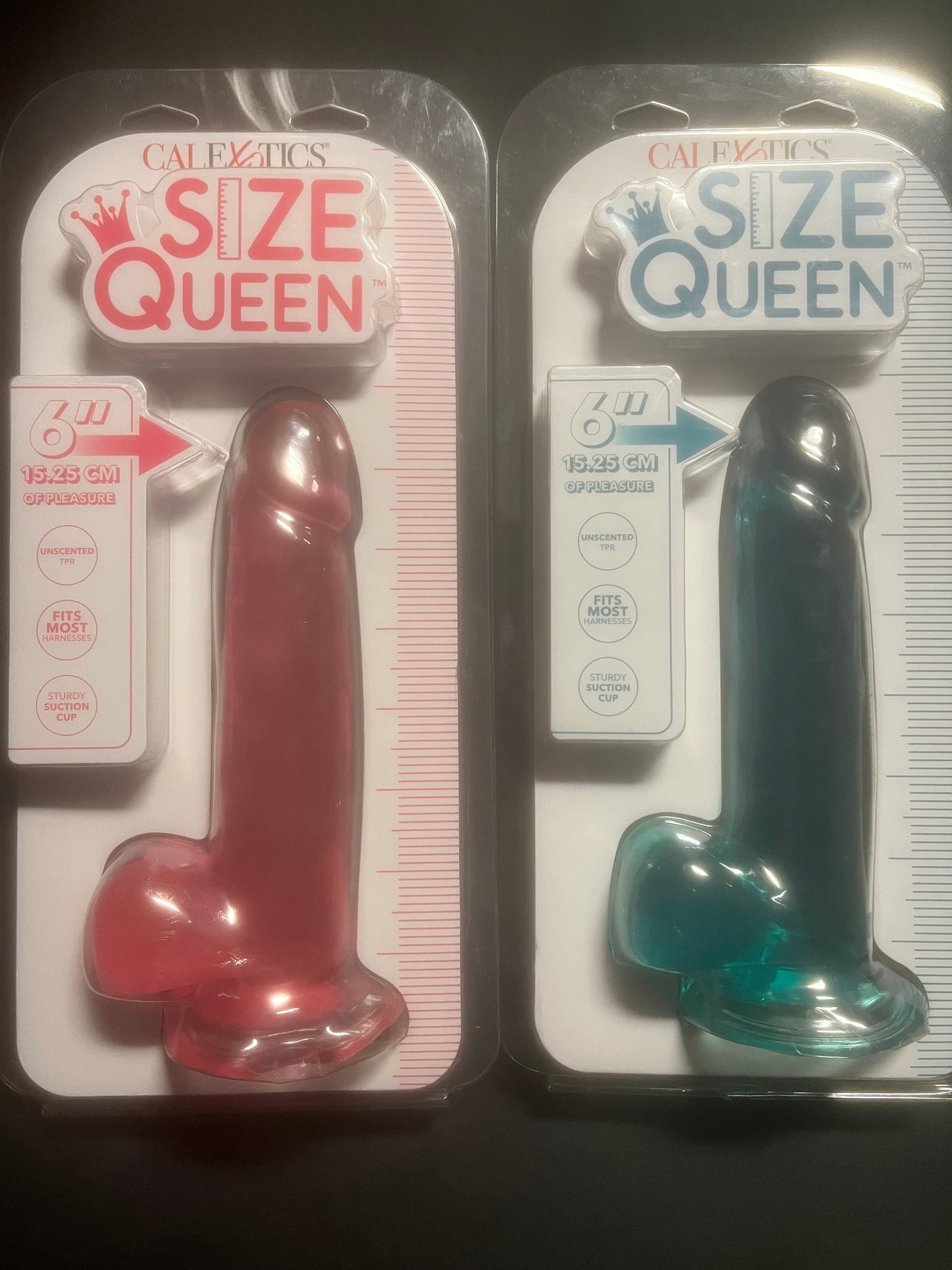 Size Queen 6 Inch Jelly Dildo