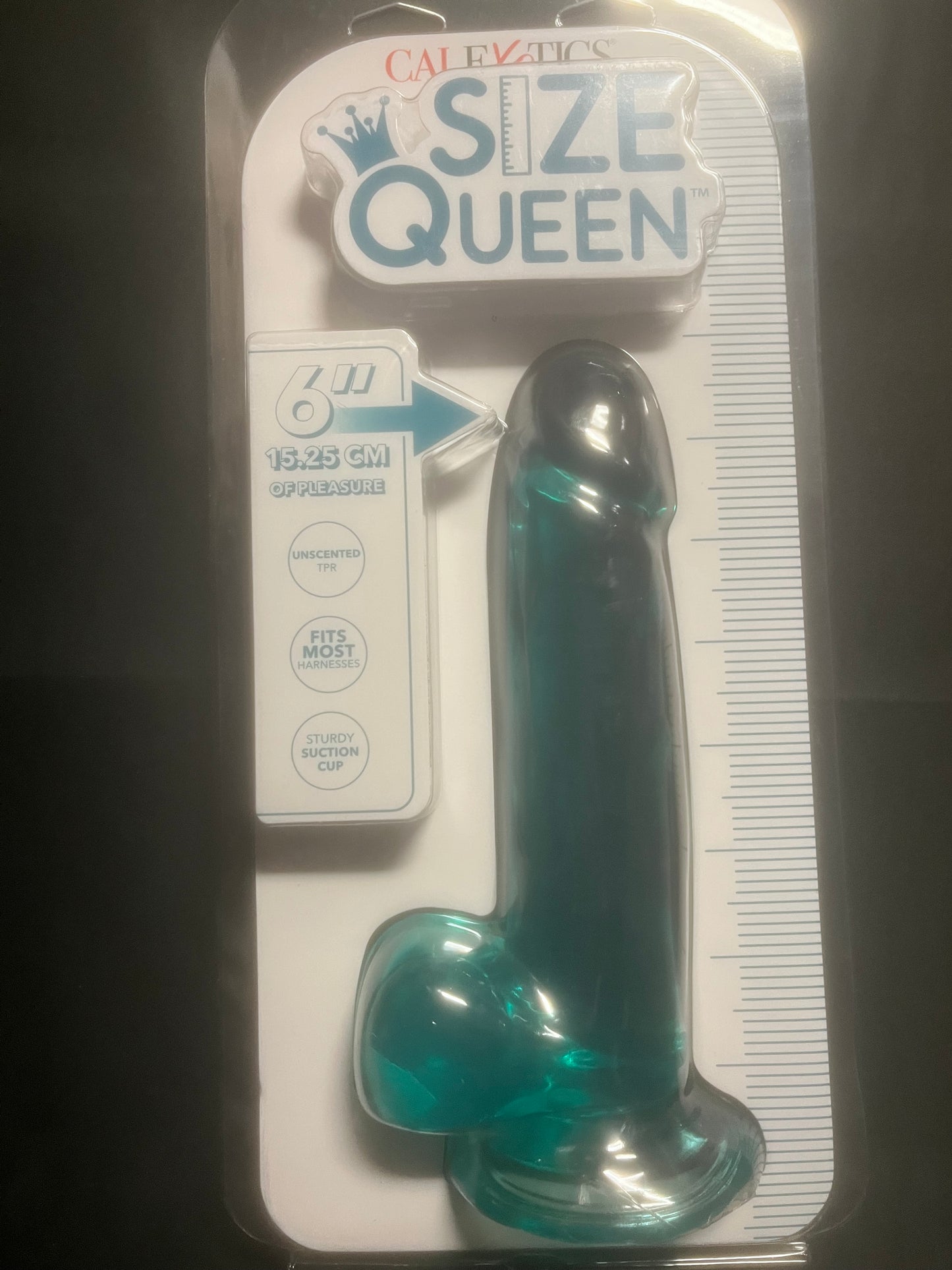 Size Queen 6 Inch Jelly Dildo