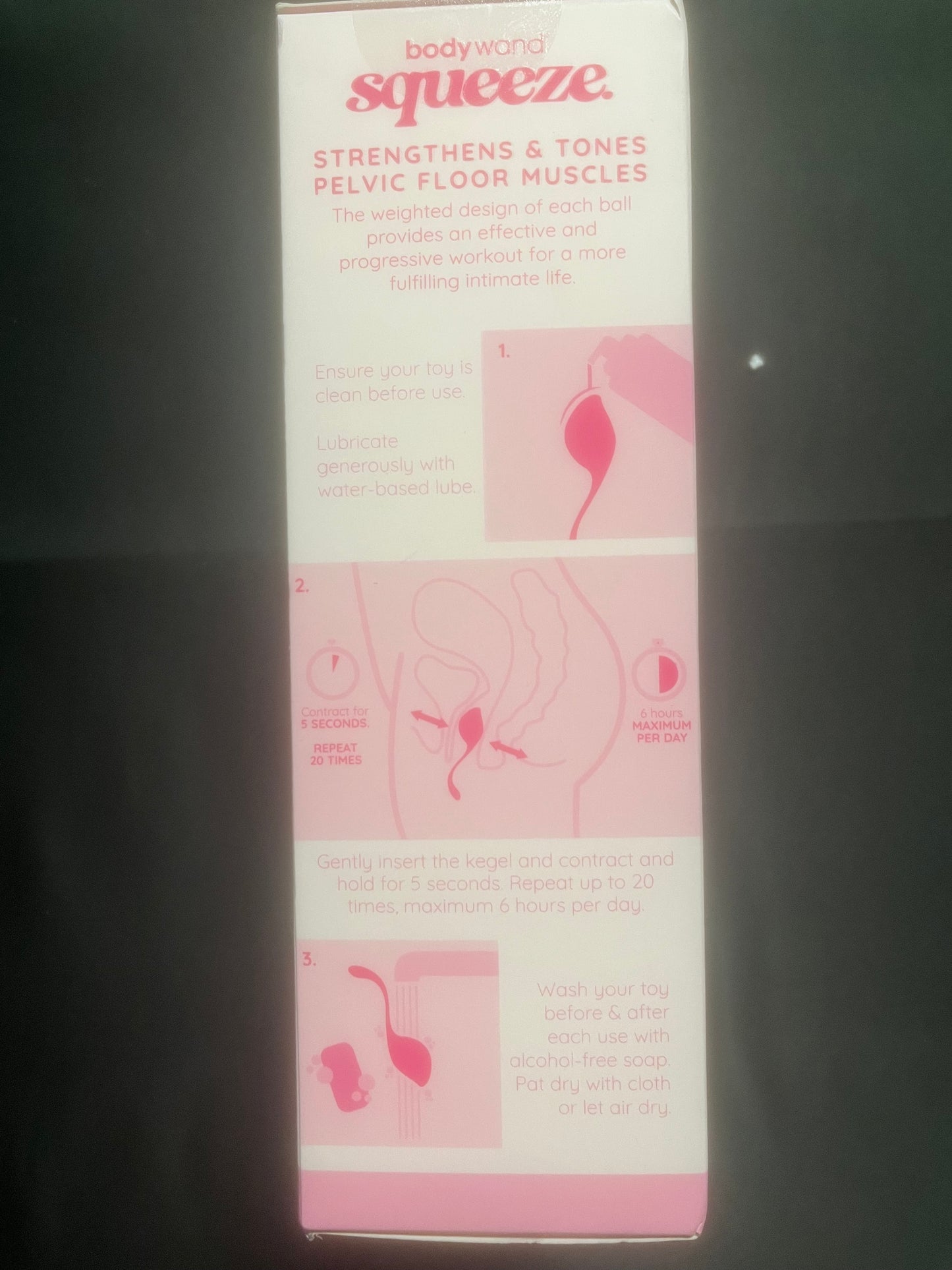 X-Gen BodyWand Squeeze 3PC Teardrop Kegel Set