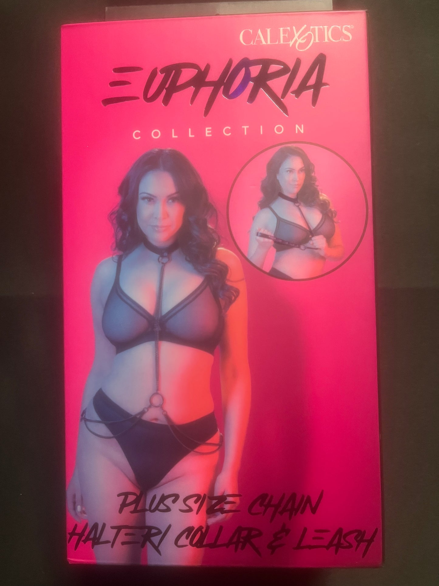 CalExotics Euphoria Chain Collar & Leash