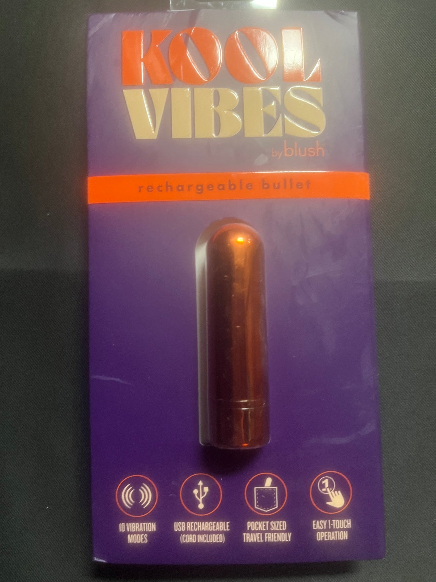 Blush Kool Vibes Rechargeable Mini Bullet