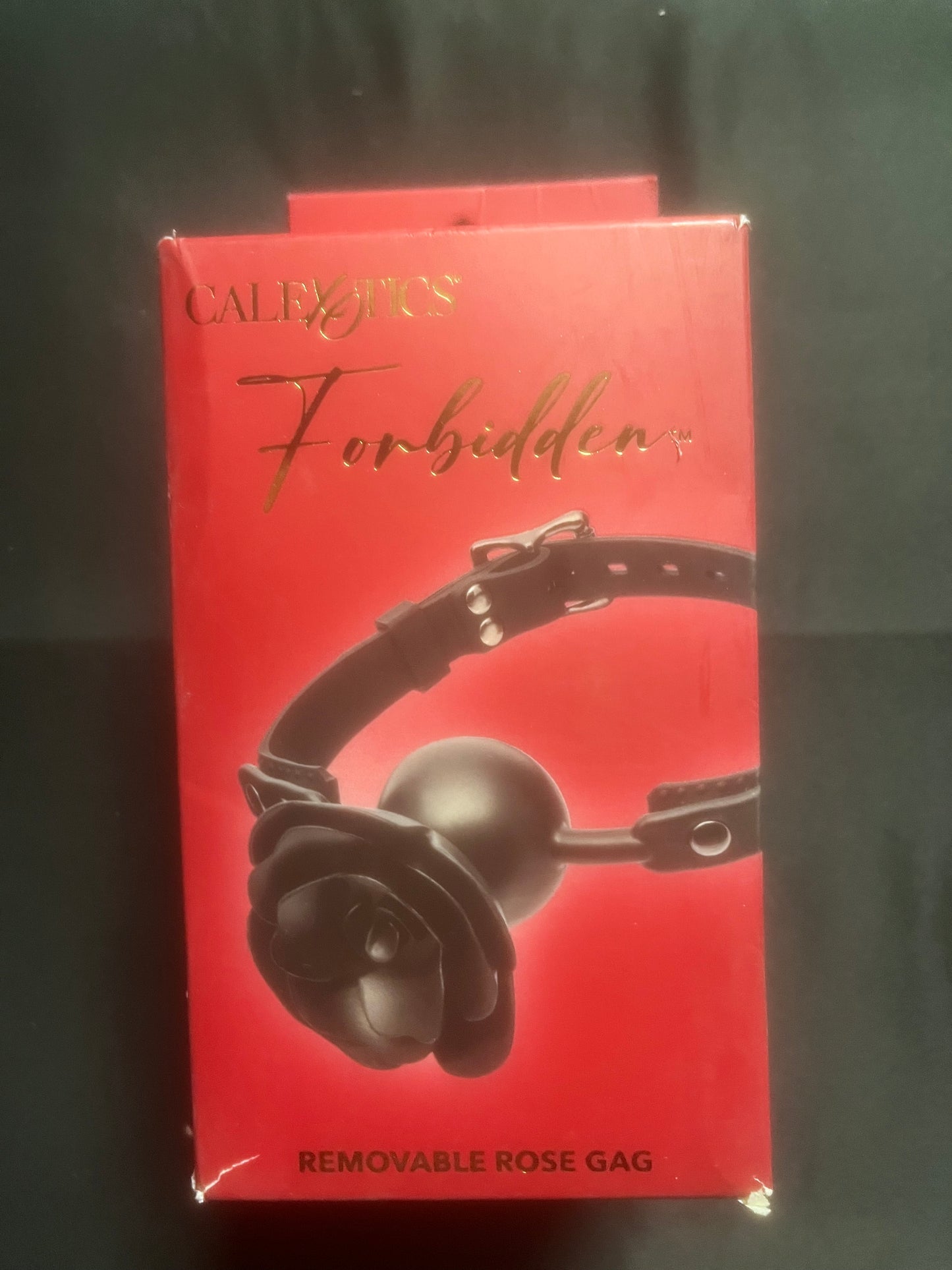 CalExotics Forbidden Removable Rose Gag