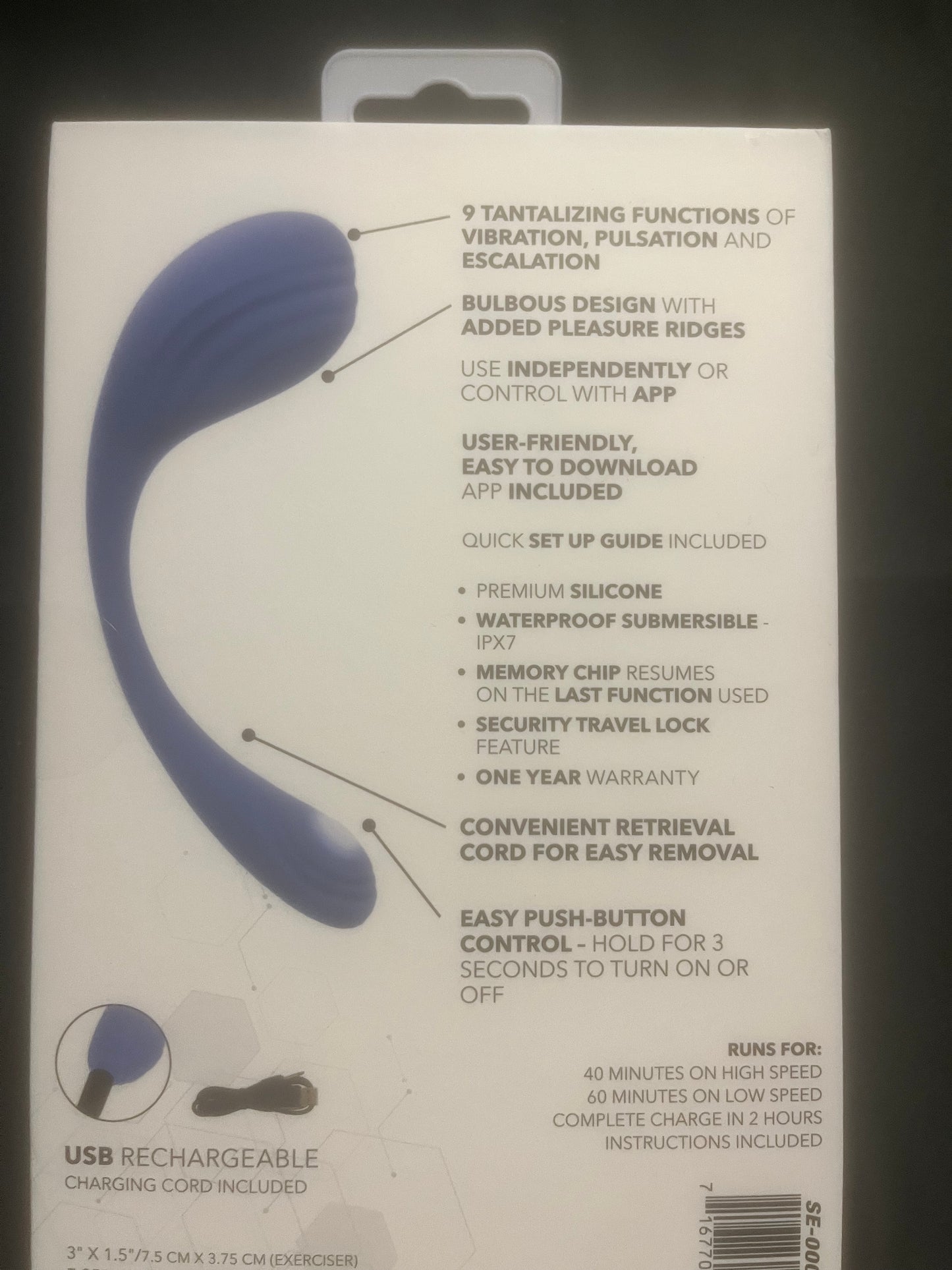 CalExotics Connect App Controlled Kegel Exerciser
