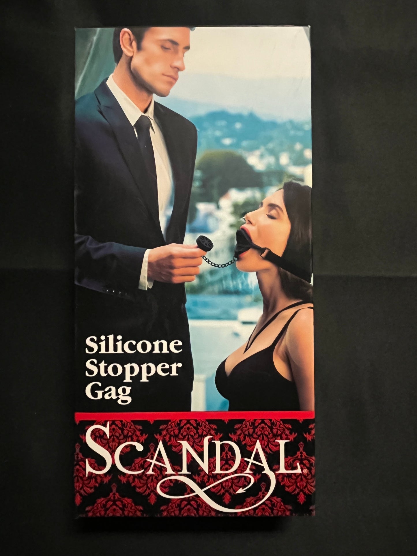 CalExotics Scandal Silicone Stopper Gag