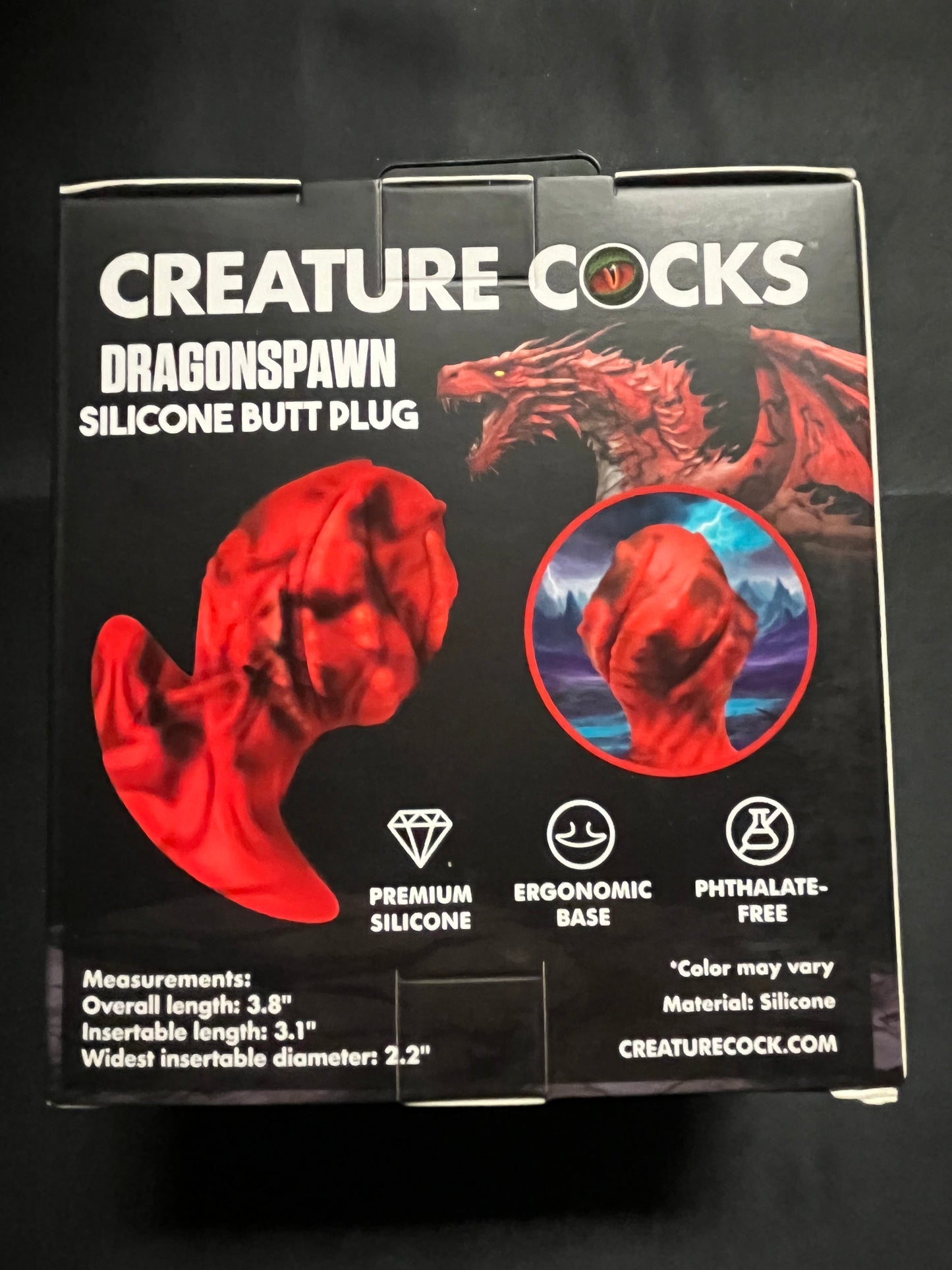 Creature Cocks Dragon Spawn Silicone Plug