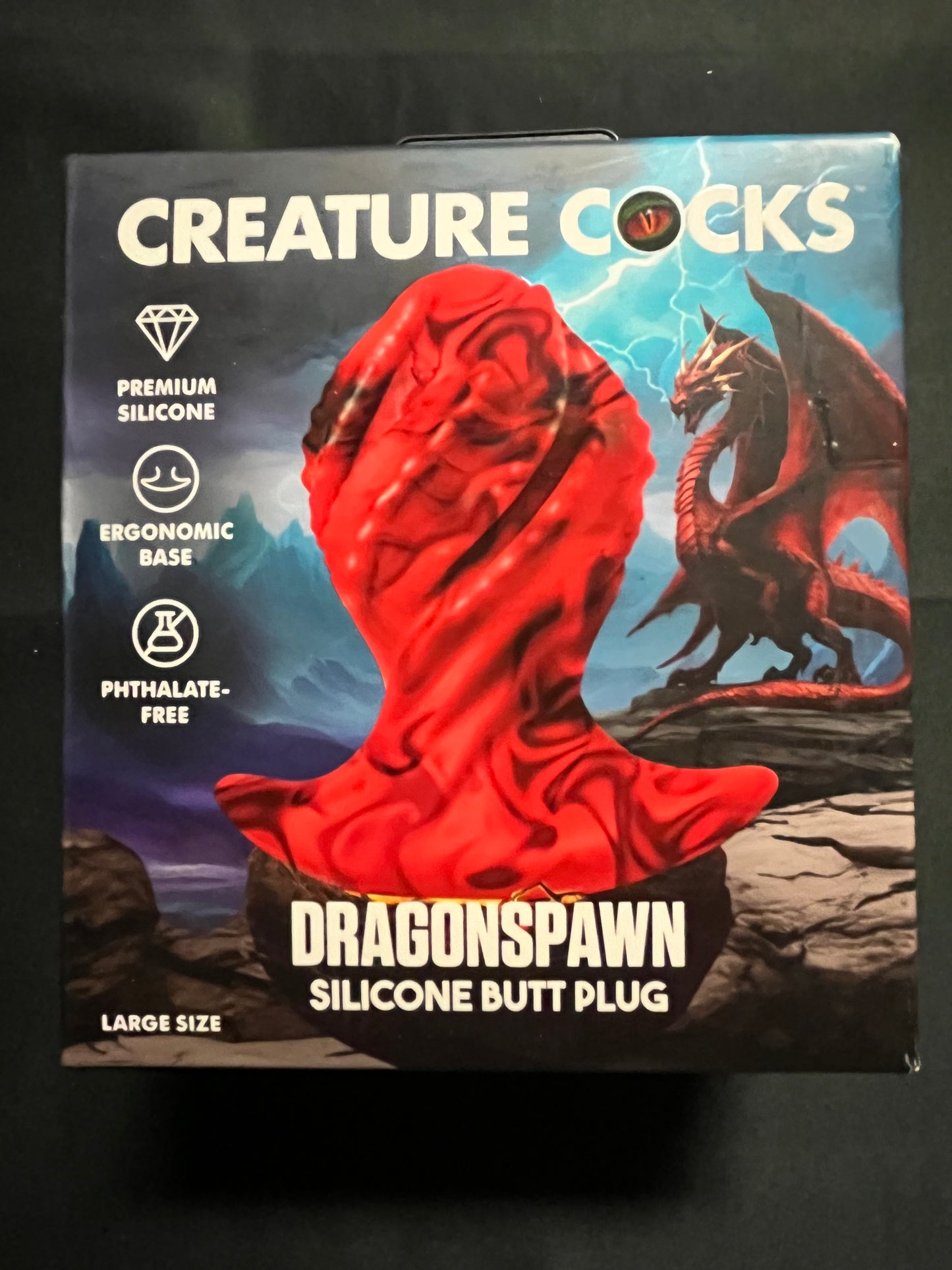 Creature Cocks Dragon Spawn Silicone Plug