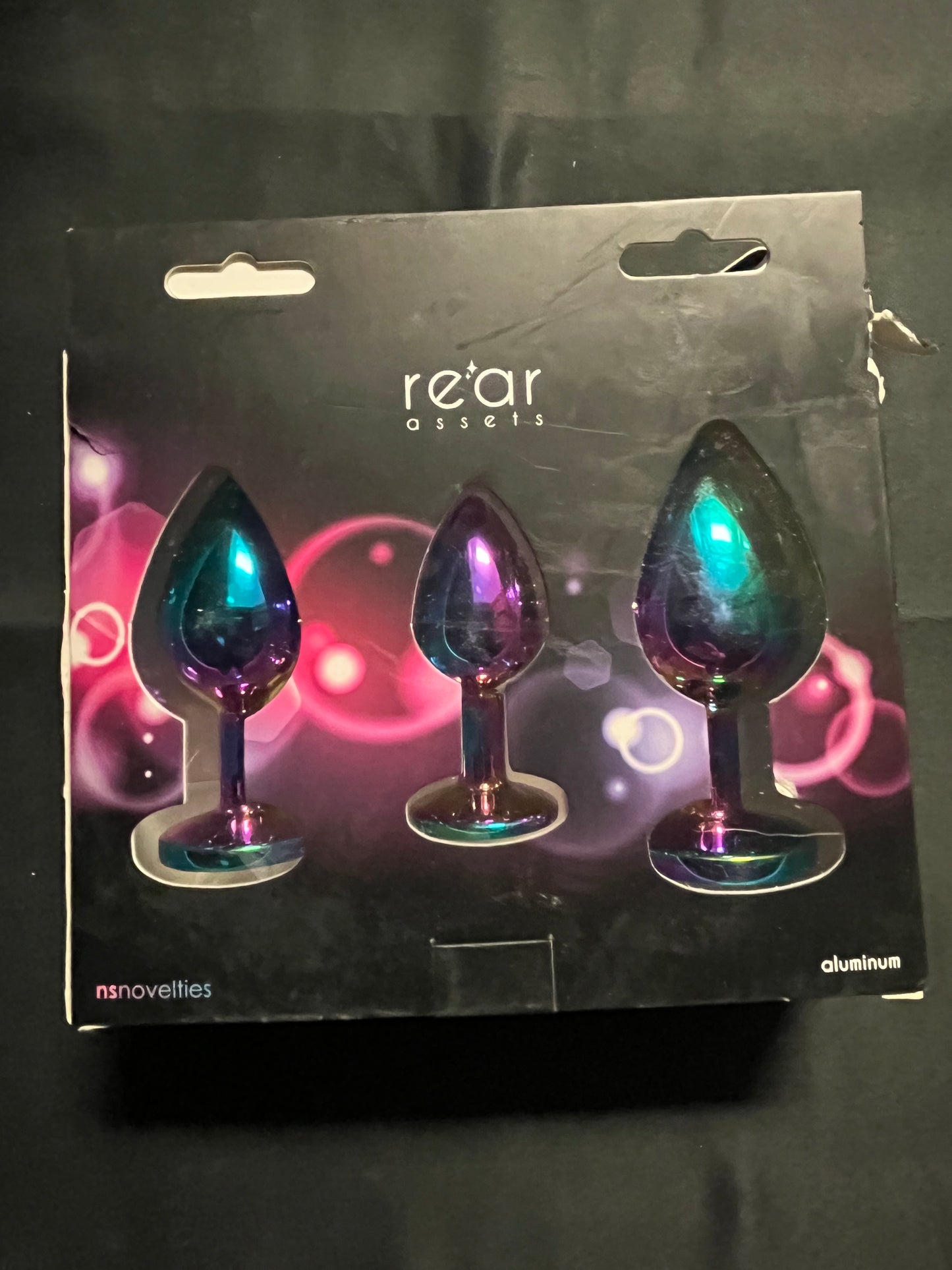 Rear Assets 3pc Metal Plug Set
