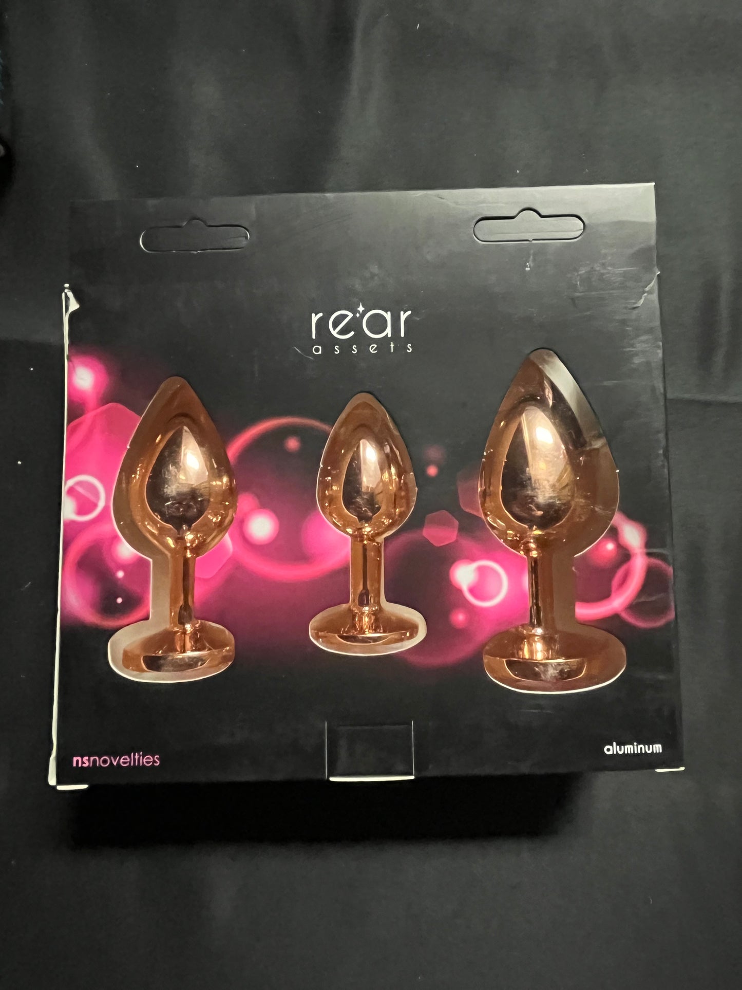 Rear Assets 3pc Metal Plug Set