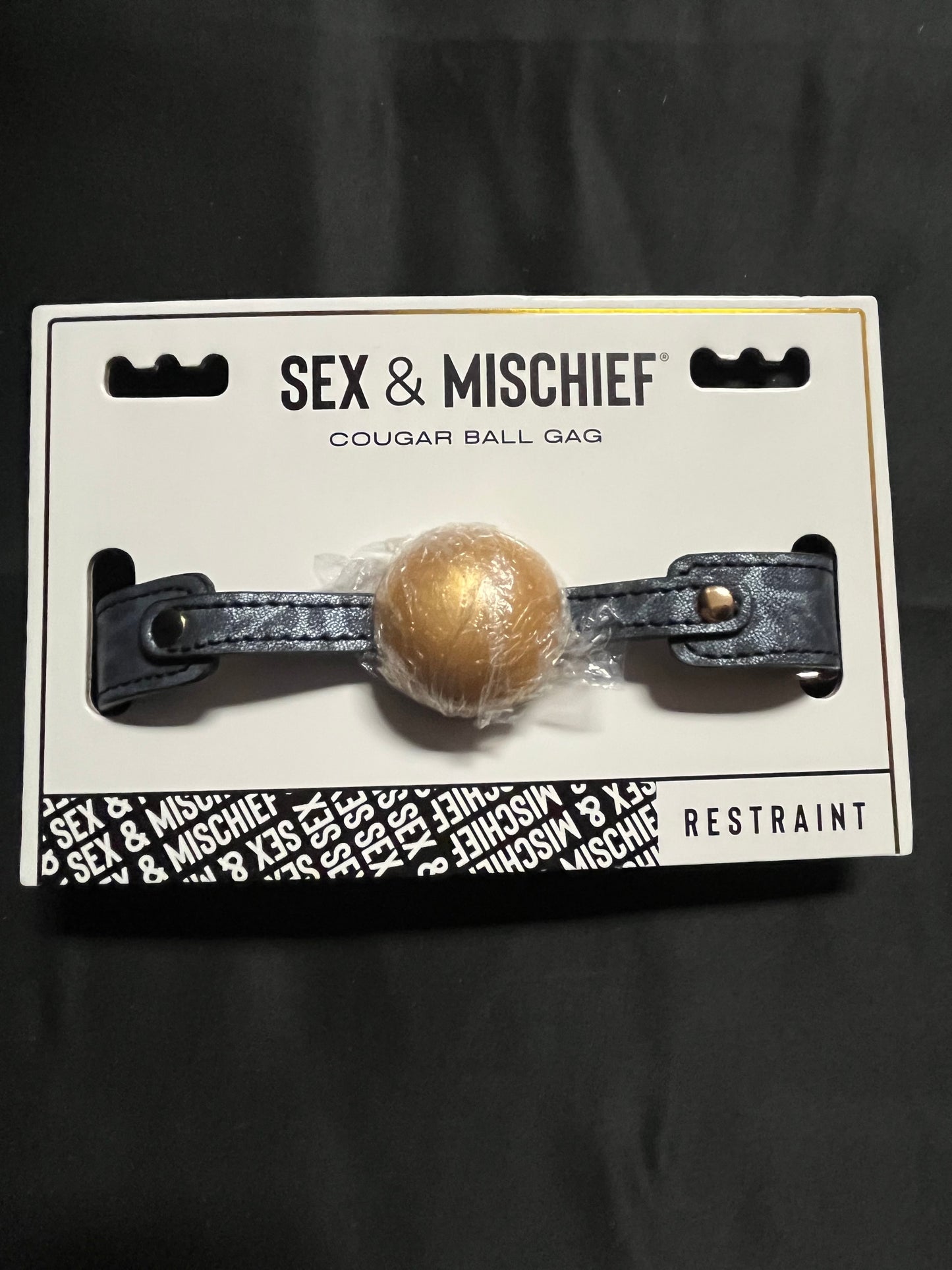 SportSheets Sex & Mischief Cougar Ball Gag