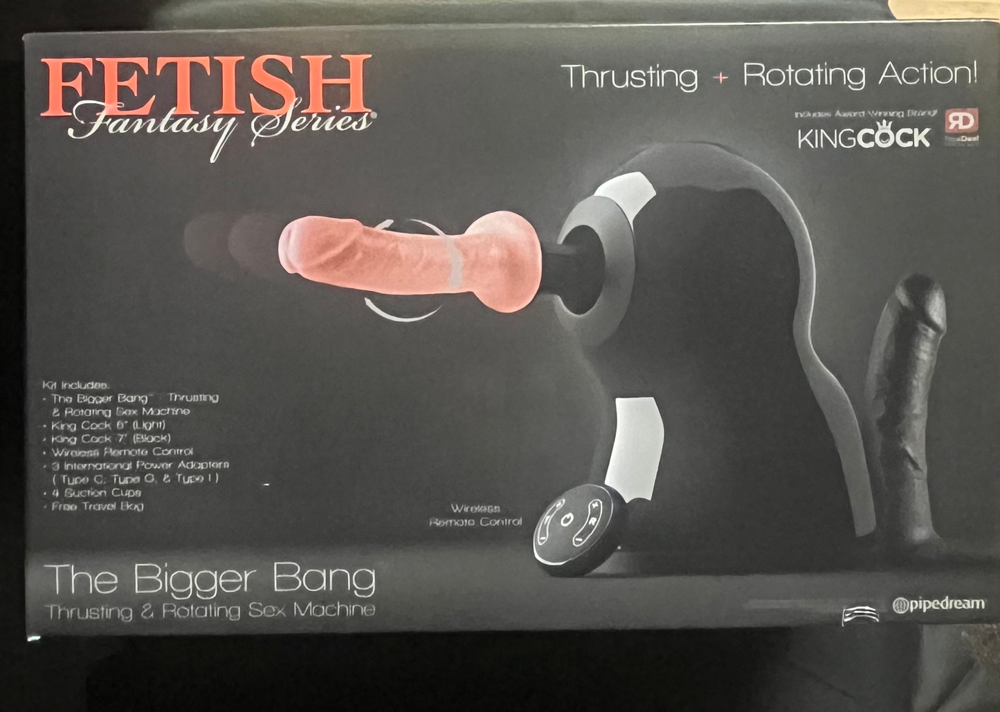 PipeDream Automatic Thrusting Machine "The Bigger Bang"
