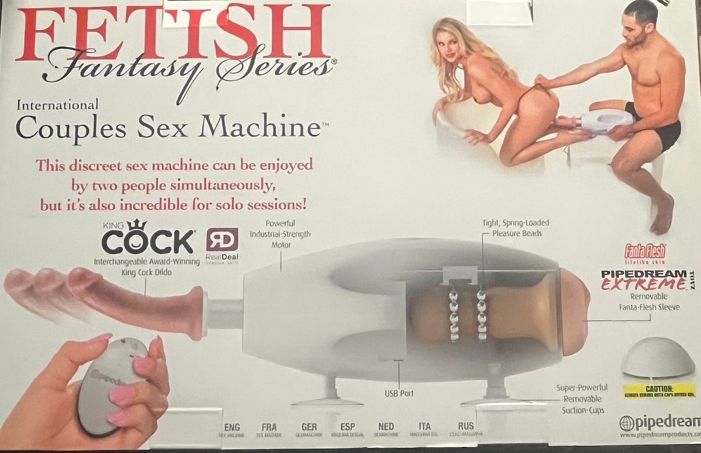 PipeDream Couples Automatic Sex Machine