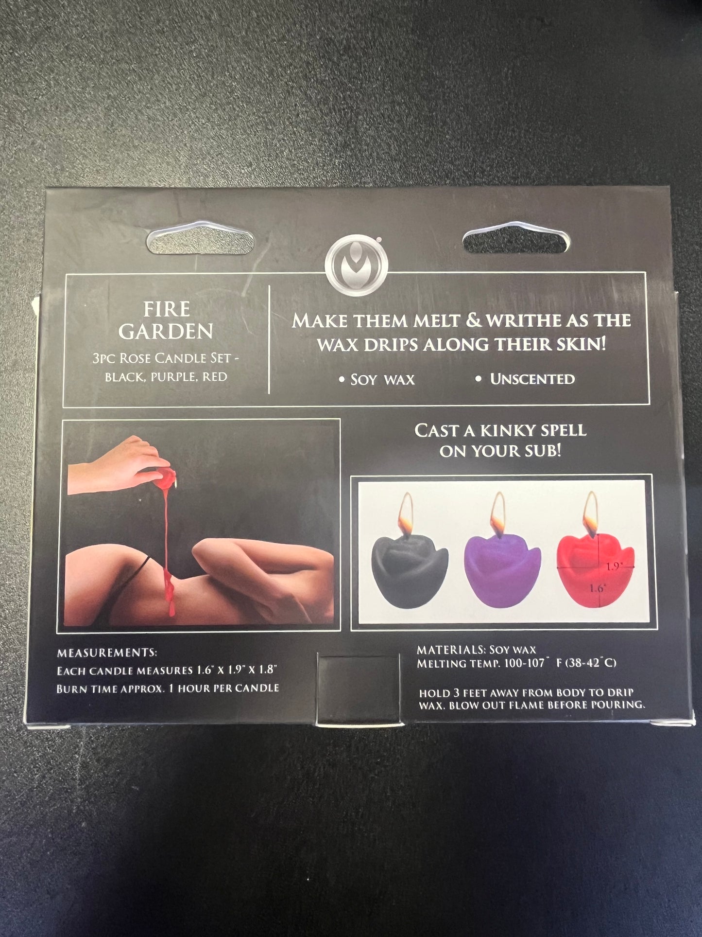 Master Series Fire Garden Drip Candle Trio