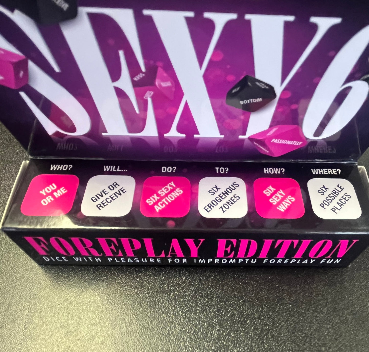 Sexy 6 Dice Foreplay Edition