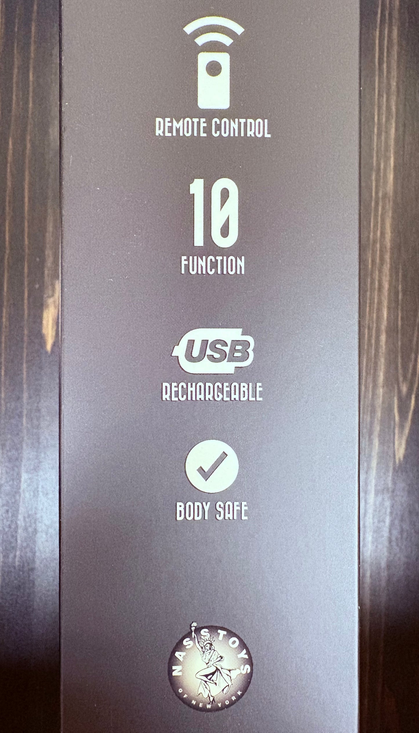 NassToys Magic Remote SlimFit Anal Plug and Ring
