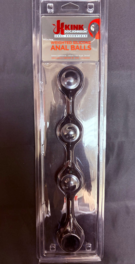 Doc Johnson Kink Weighted Silicone Anal Balls