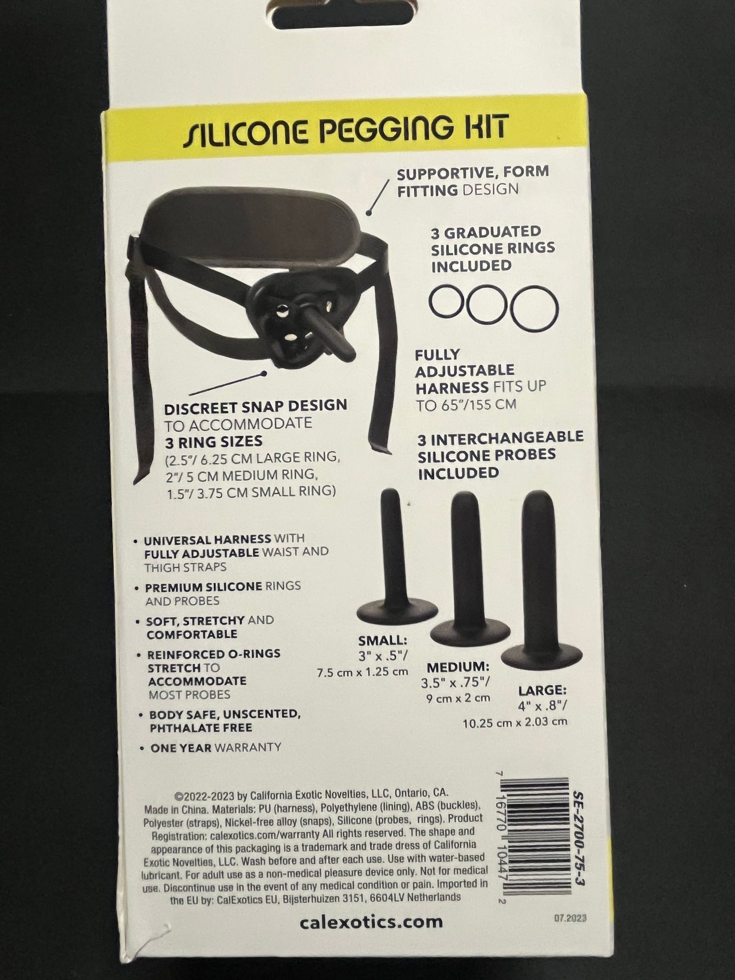 CalExotics Boundless Silicone Pegging Kit