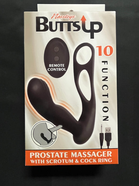 Nasstoys Butts Up Prostate Massager with Scrotum & C-Ring