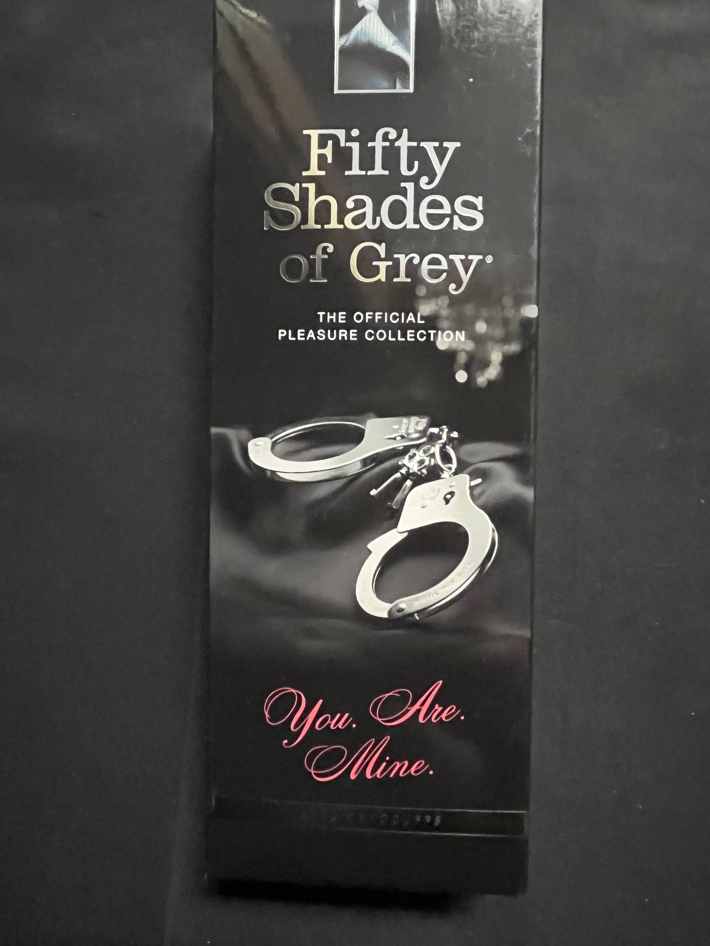 Fifty Shades of Grey You Are Mine Metal Handcuffs