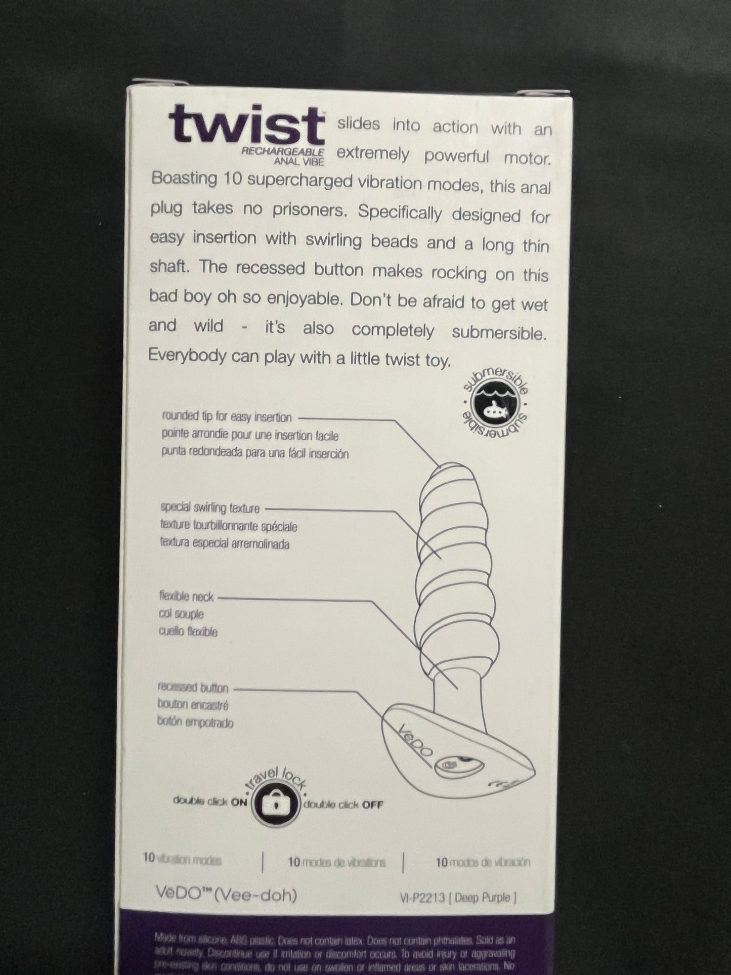 VeDO Twist Anal Vibe