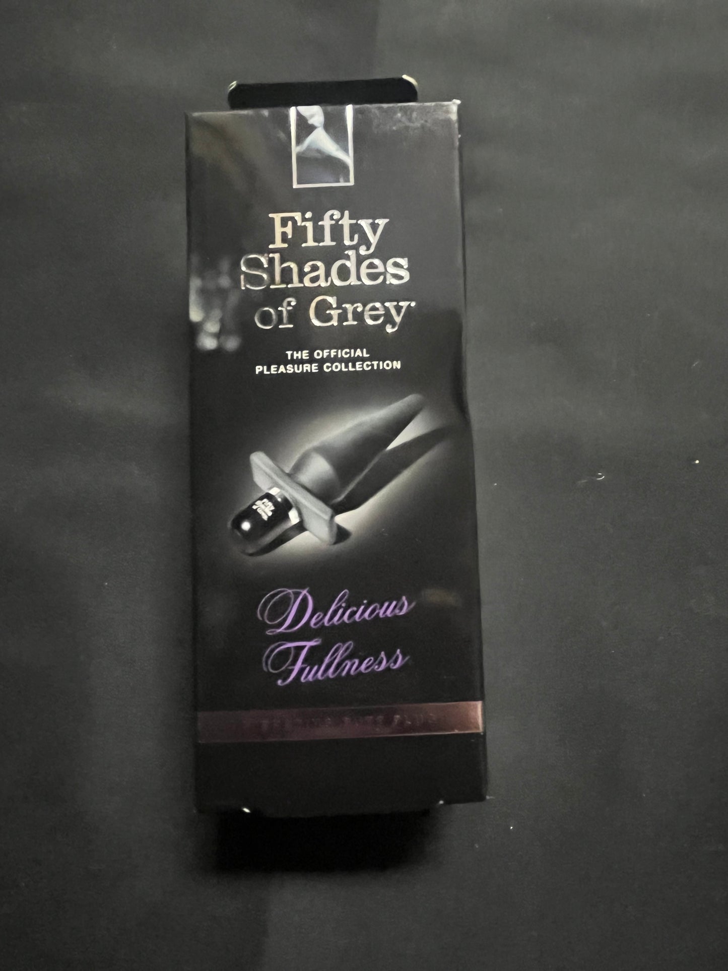 Fifty Shades of Grey Delicious Fullness Vibrating Silicone Butt Plug
