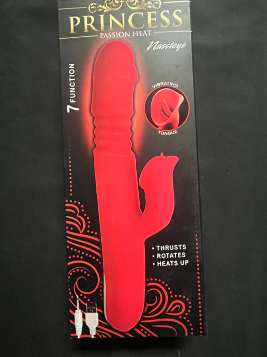 NassToys Princess Passion Thrusting and Rotating Rabbit Vibe