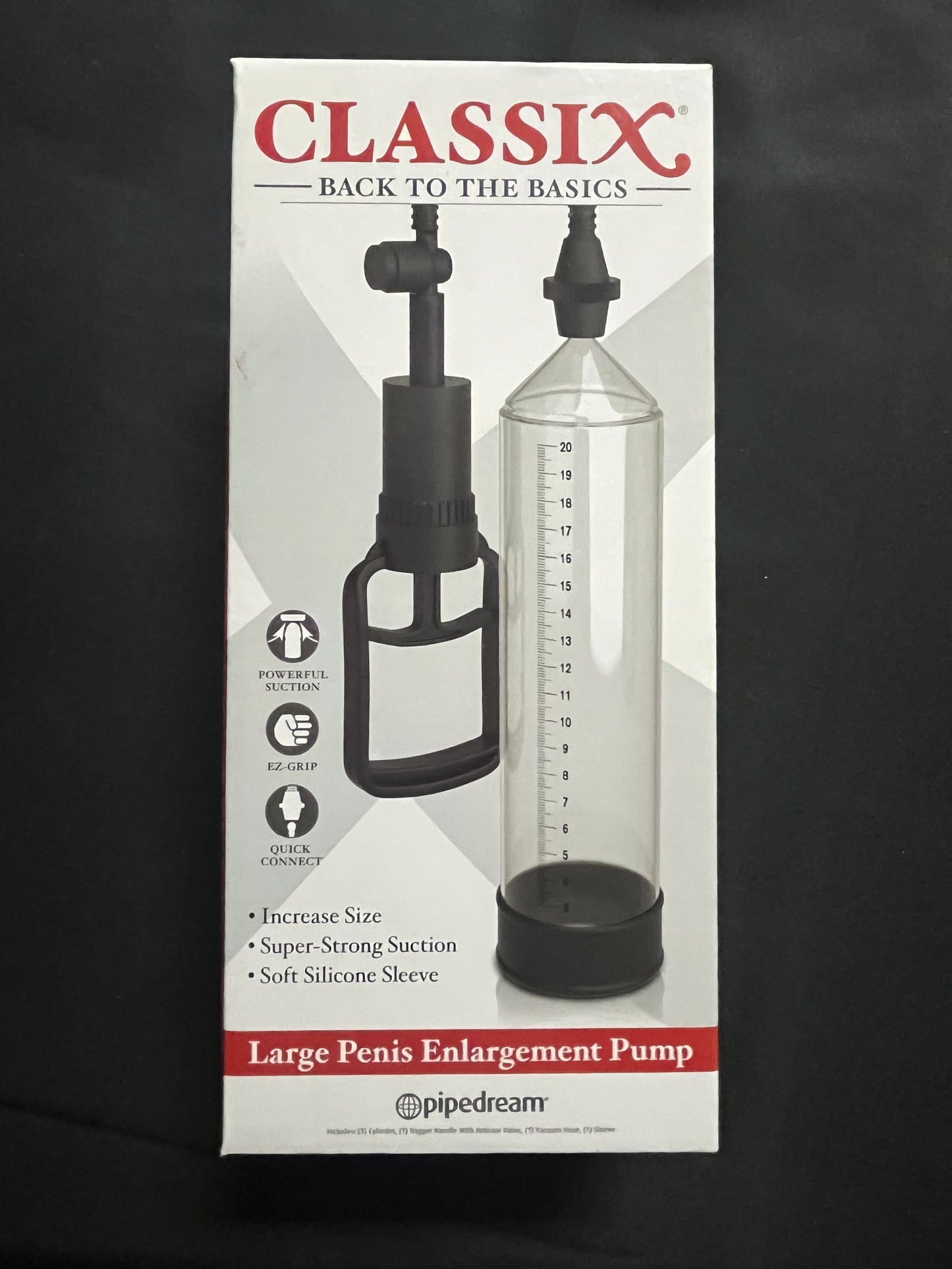 Classix Large Penis Enlargement Pump