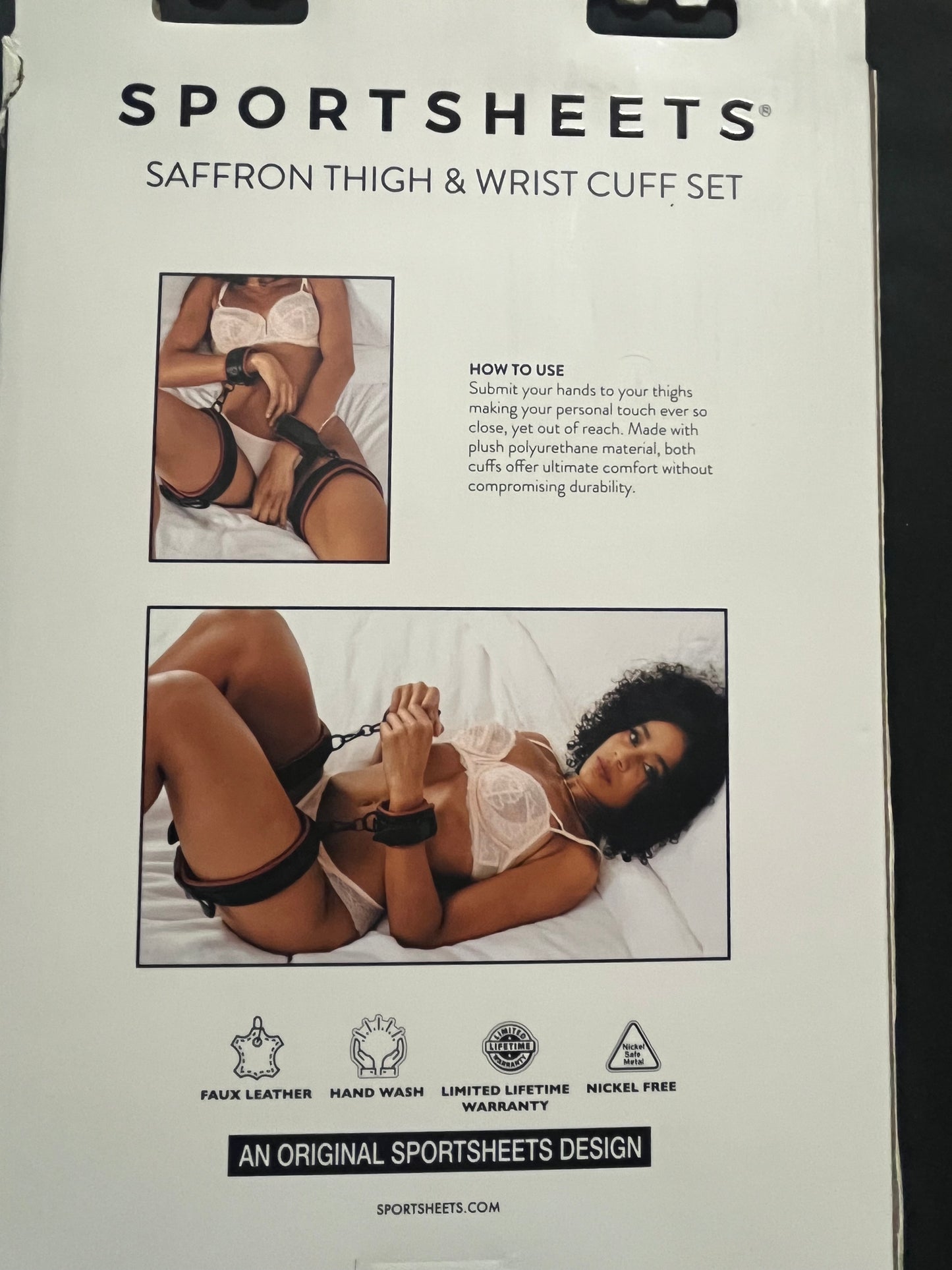 Saffron Thigh & Wrist Cuff Set